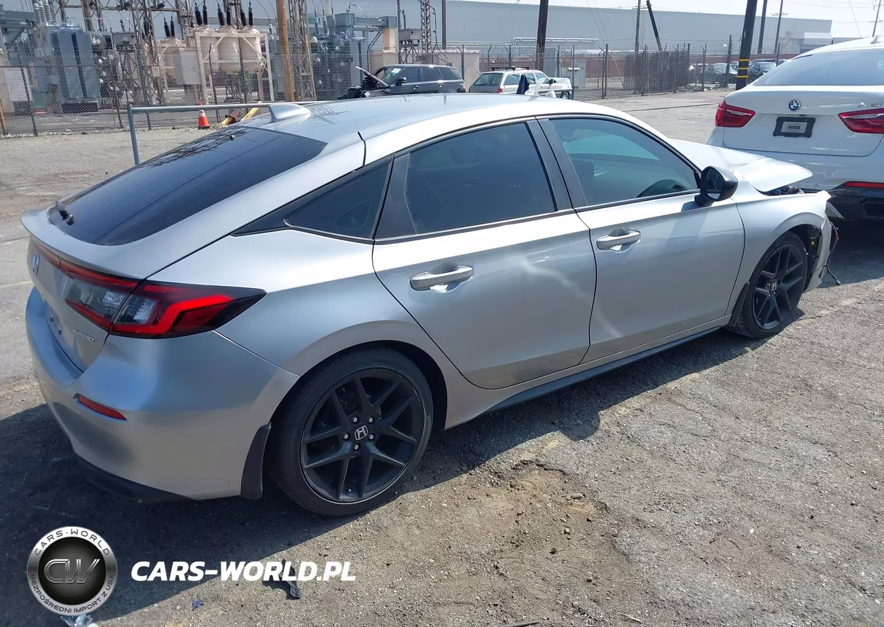2022 Honda Civic Sport VIN:19XFL2H8XNE019192 - 4