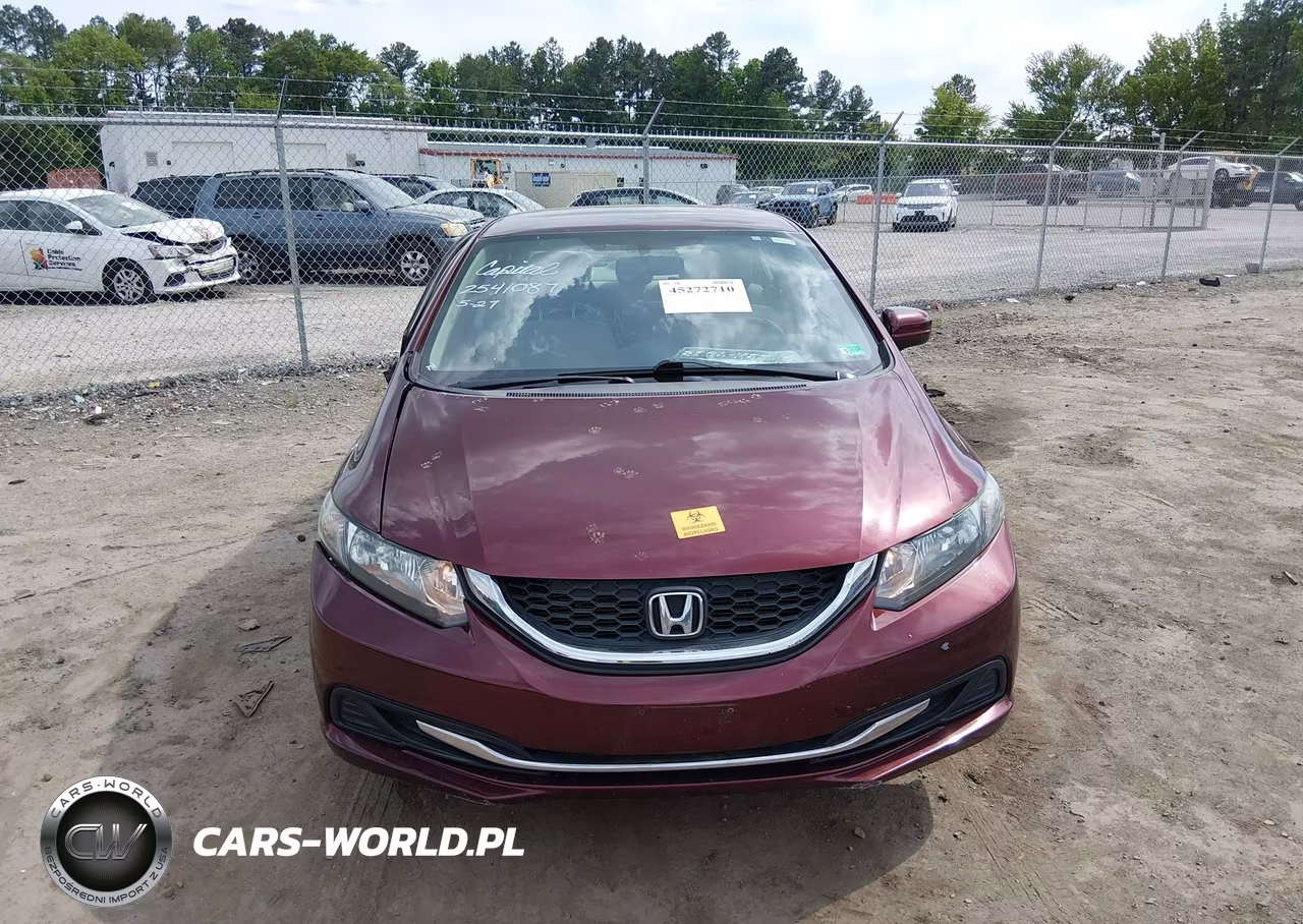 2015 Honda Civic Lx VIN:19XFB2F51FE214577 - 12