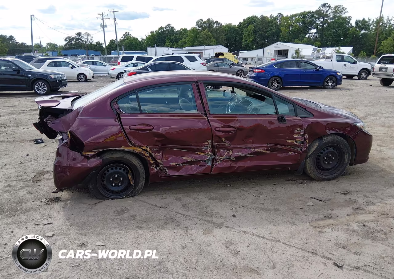 2015 Honda Civic Lx VIN:19XFB2F51FE214577 - 13