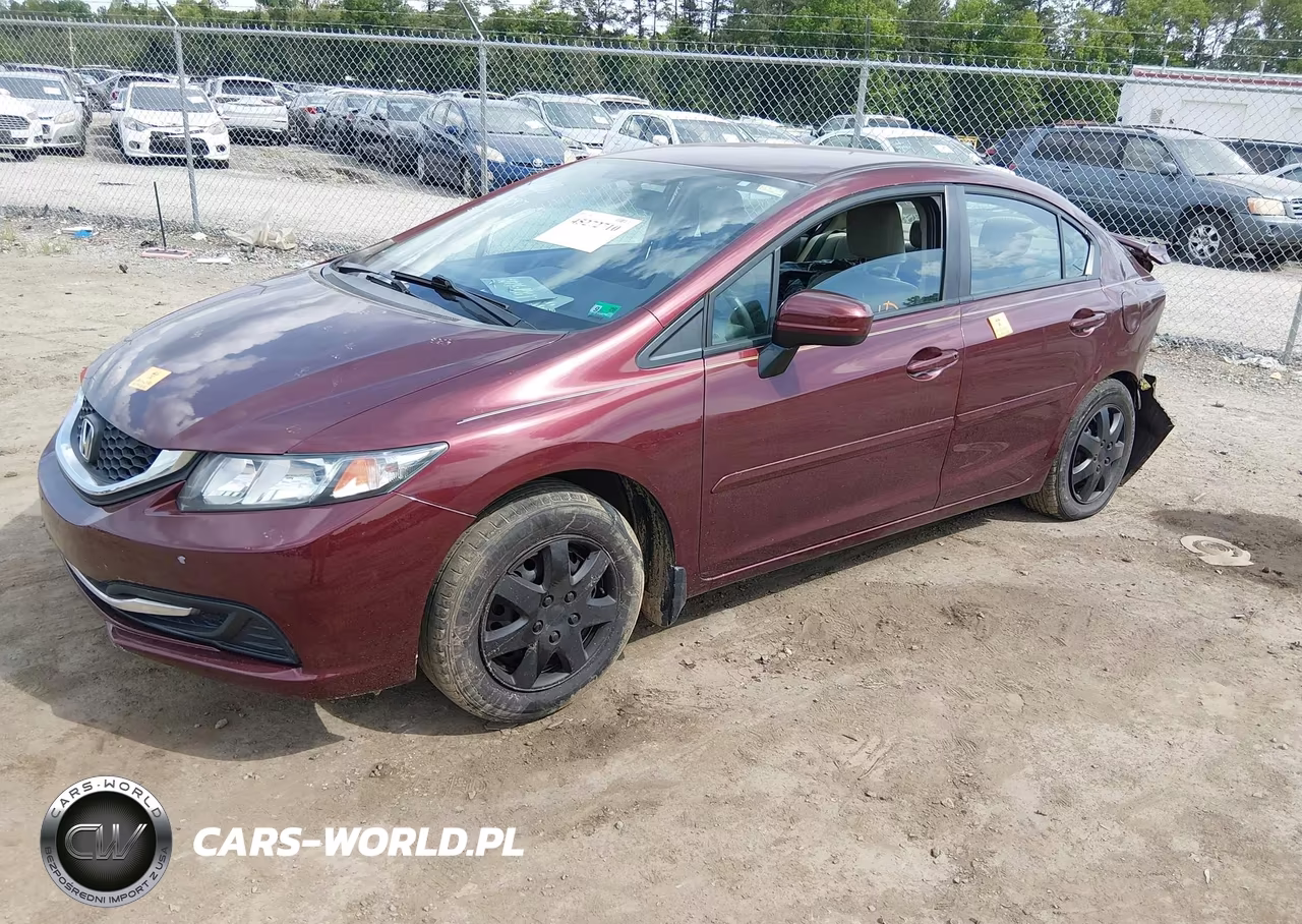 2015 Honda Civic Lx VIN:19XFB2F51FE214577 - 2