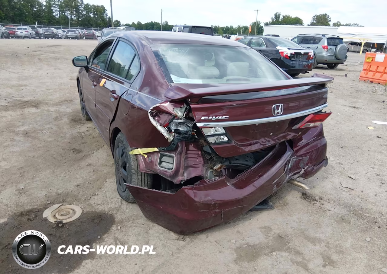 2015 Honda Civic Lx VIN:19XFB2F51FE214577 - 3
