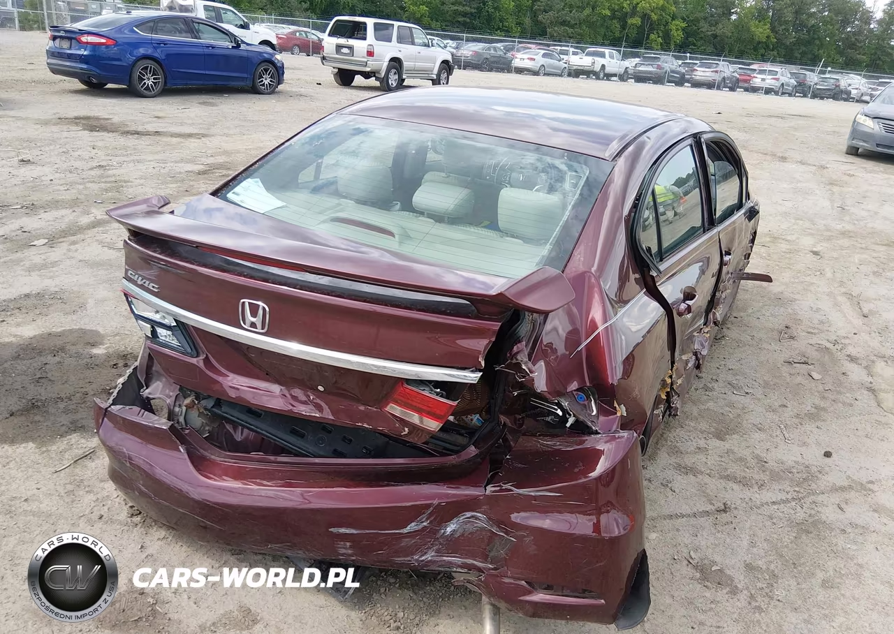 2015 Honda Civic Lx VIN:19XFB2F51FE214577 - 4