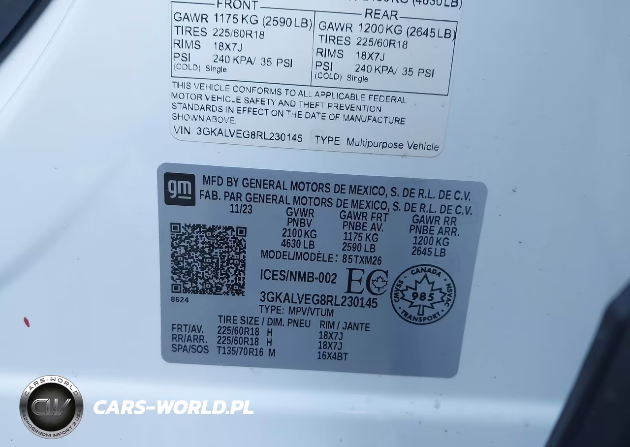 2024 GMC Terrain Slt VIN:3GKALVEG8RL230145 - 9