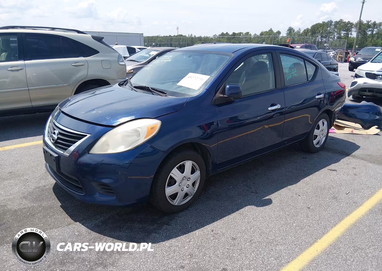 2013 Nissan Versa 1.6 Sv VIN:3N1CN7AP6DL843263 - 2