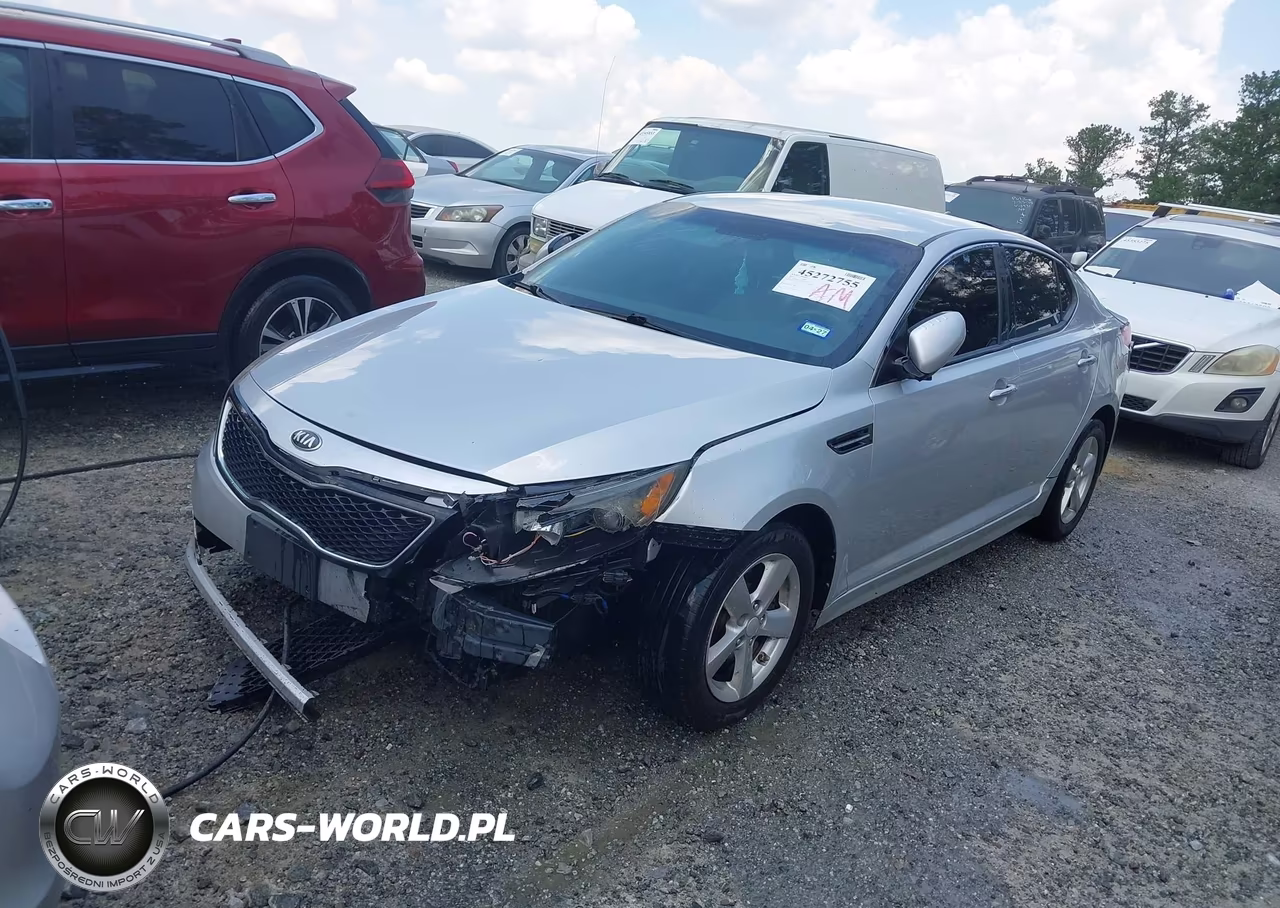 2014 Kia Optima Lx VIN:5XXGM4A70EG329941 - 2