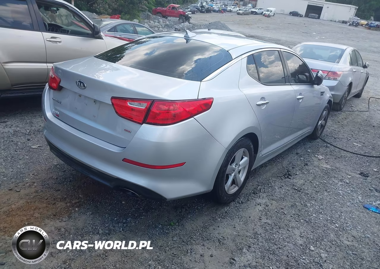 2014 Kia Optima Lx VIN:5XXGM4A70EG329941 - 4