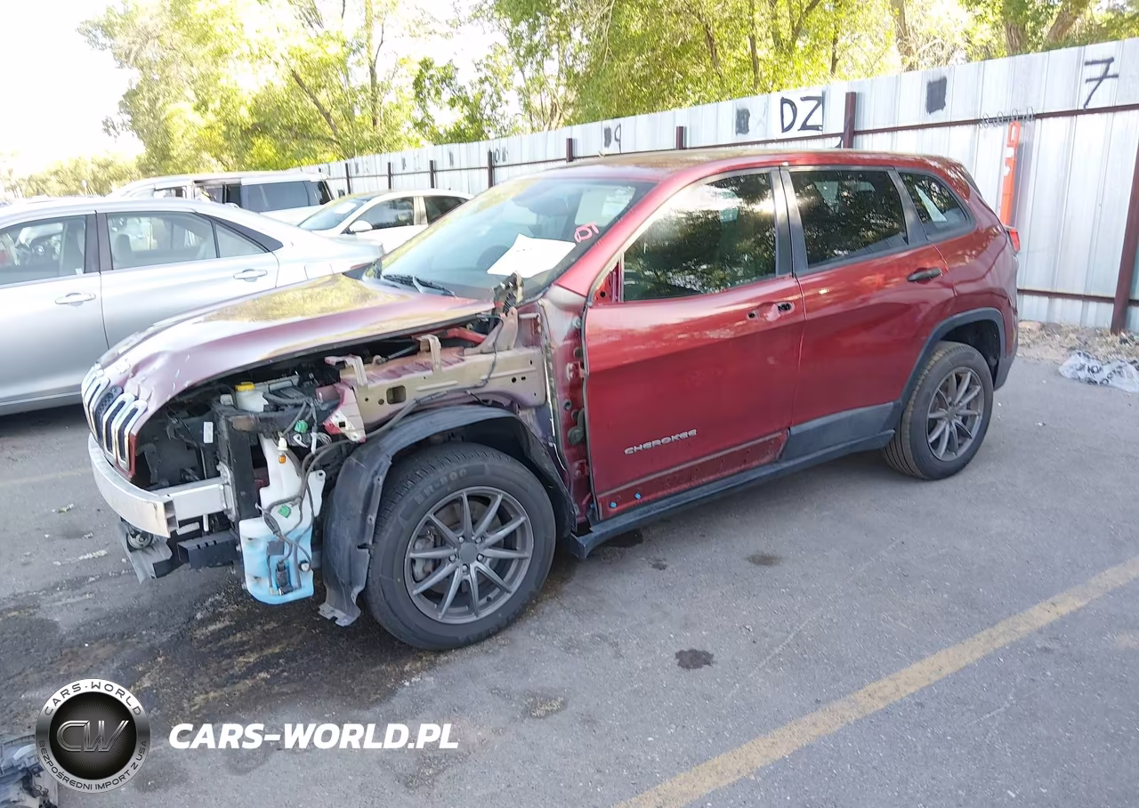 2016 Jeep Cherokee Sport VIN:1C4PJMAB7GW110022 - 2
