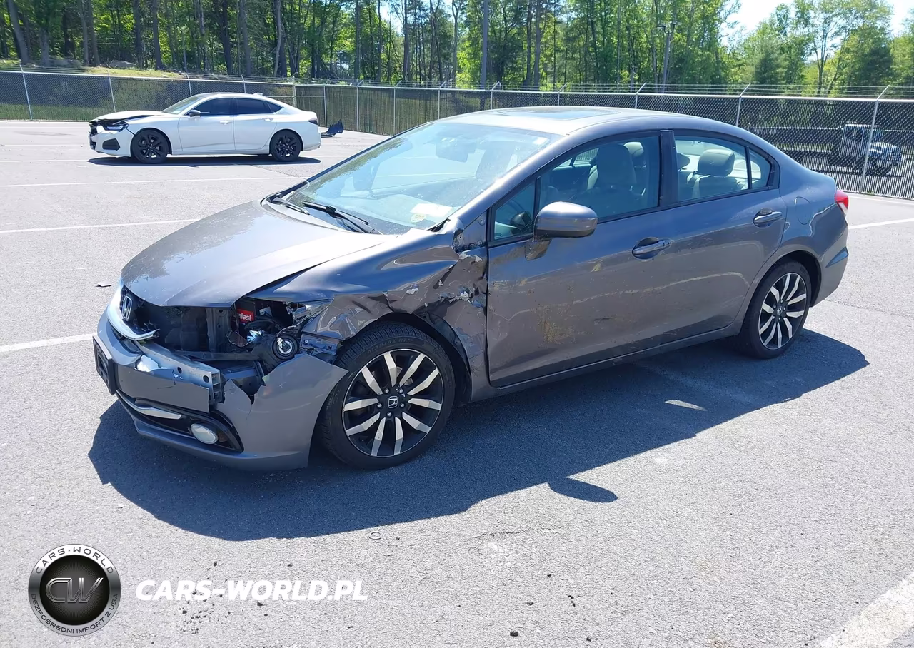 2015 Honda Civic Ex-L VIN:19XFB2F96FE253278 - 2