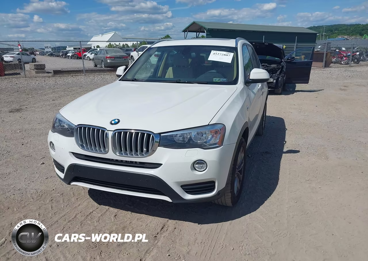 2016 BMW X3 xDrive28I VIN:5UXWX9C5XG0D73270 - 2