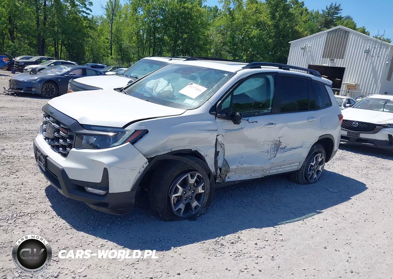 2023 Honda Passport Awd Trailsport VIN:5FNYF8H66PB038742 - 2