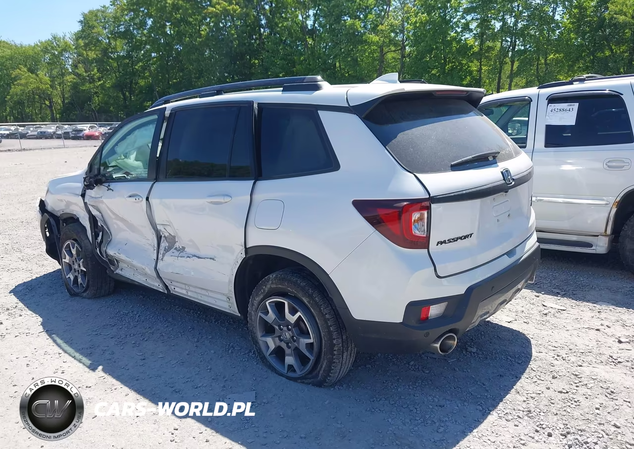 2023 Honda Passport Awd Trailsport VIN:5FNYF8H66PB038742 - 3
