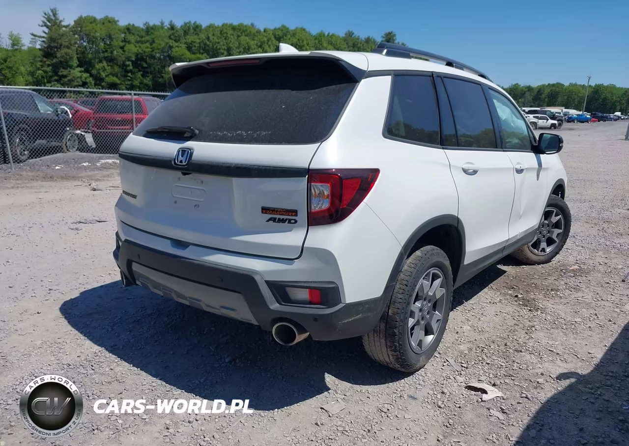 2023 Honda Passport Awd Trailsport VIN:5FNYF8H66PB038742 - 4
