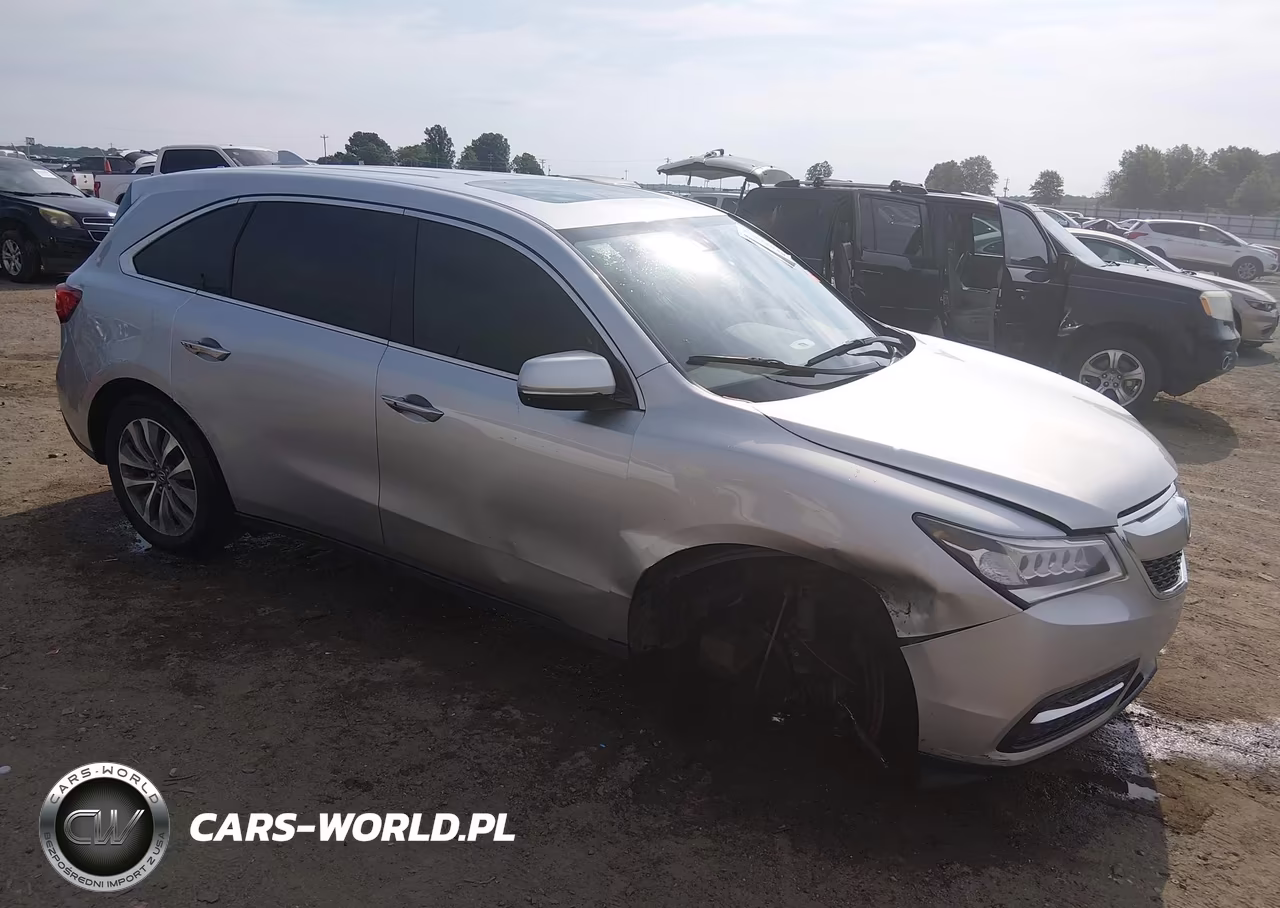 2015 Acura Mdx Technology Package VIN:5FRYD4H40FB015533 - 1