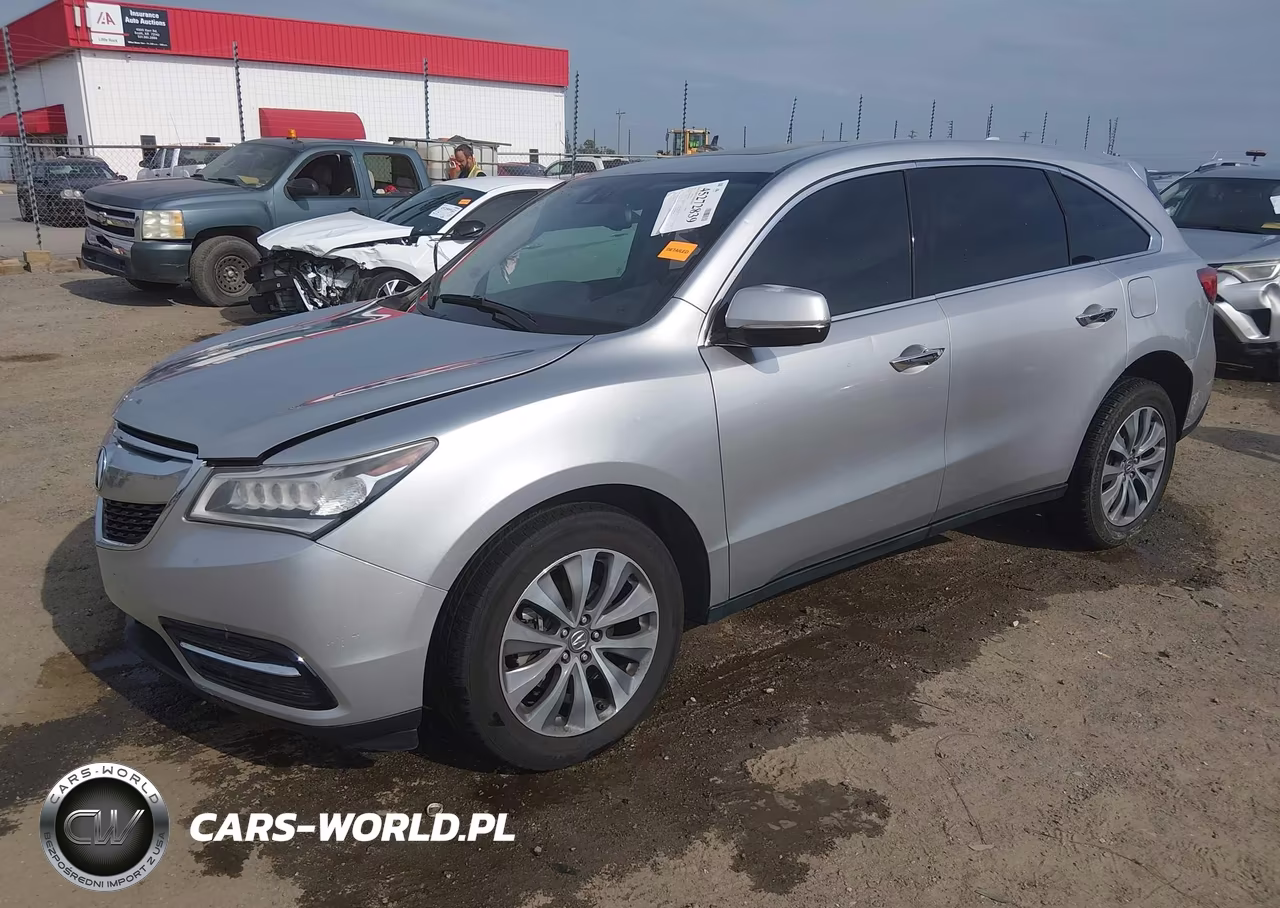2015 Acura Mdx Technology Package VIN:5FRYD4H40FB015533 - 2