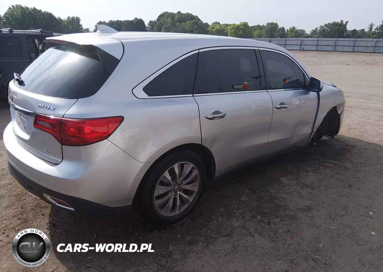 2015 Acura Mdx Technology Package VIN:5FRYD4H40FB015533 - 4