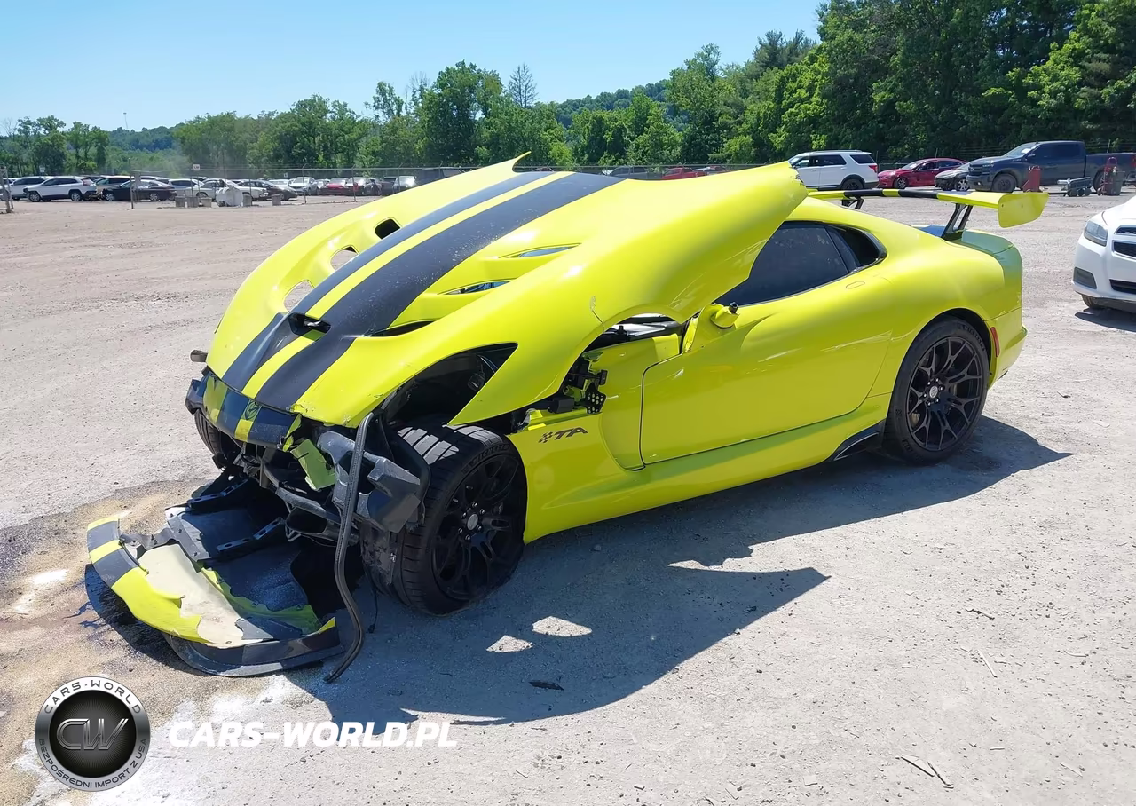 2016 Dodge Viper Gtc VIN:1C3BDEDZ1GV100516 - 2
