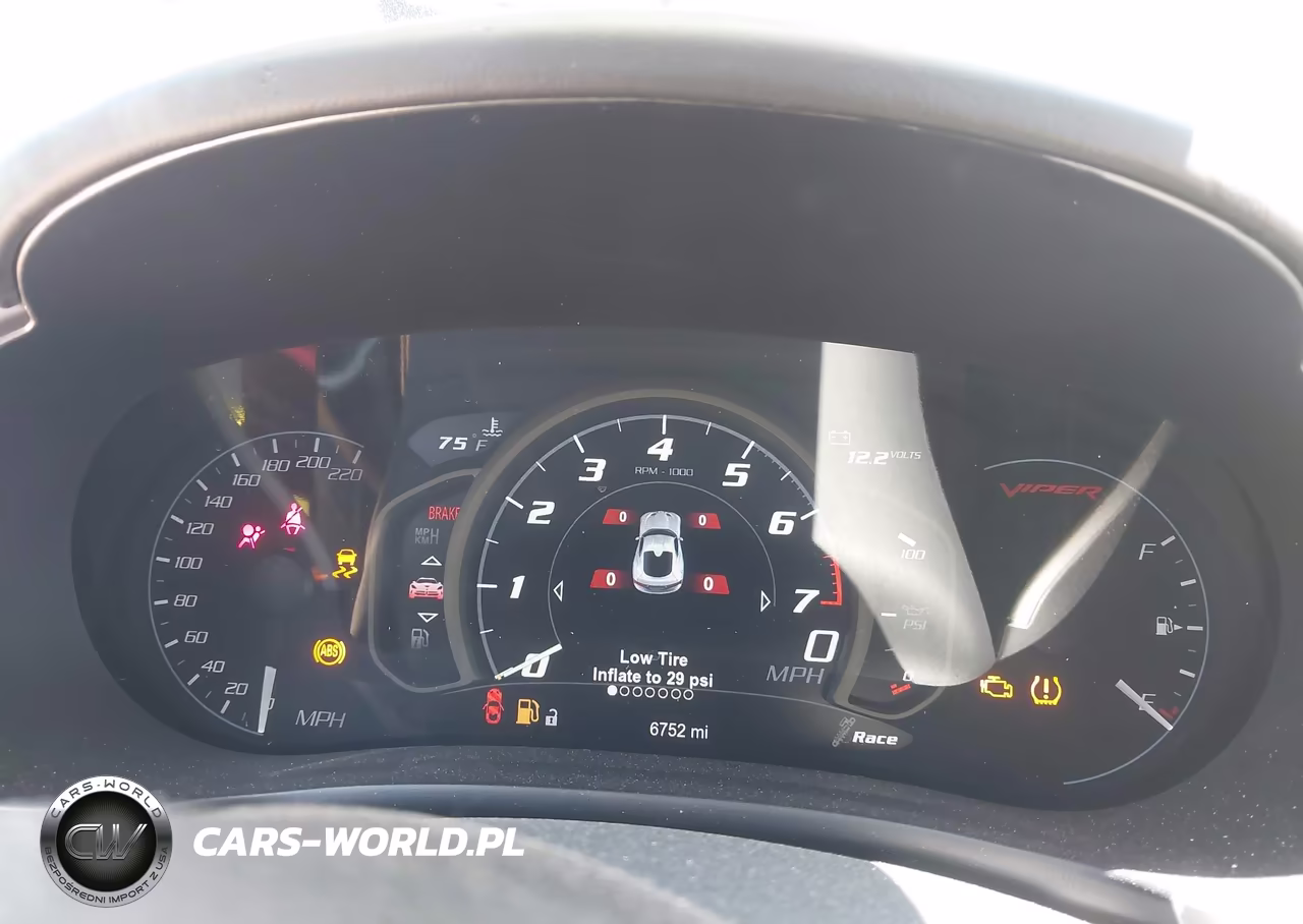 2016 Dodge Viper Gtc VIN:1C3BDEDZ1GV100516 - 7