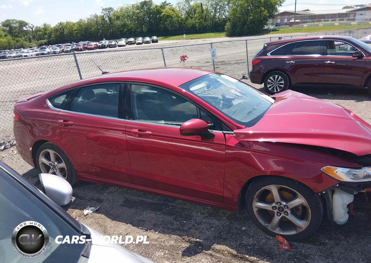 2016 Ford Fusion S VIN:3FA6P0G77GR168999 - 12