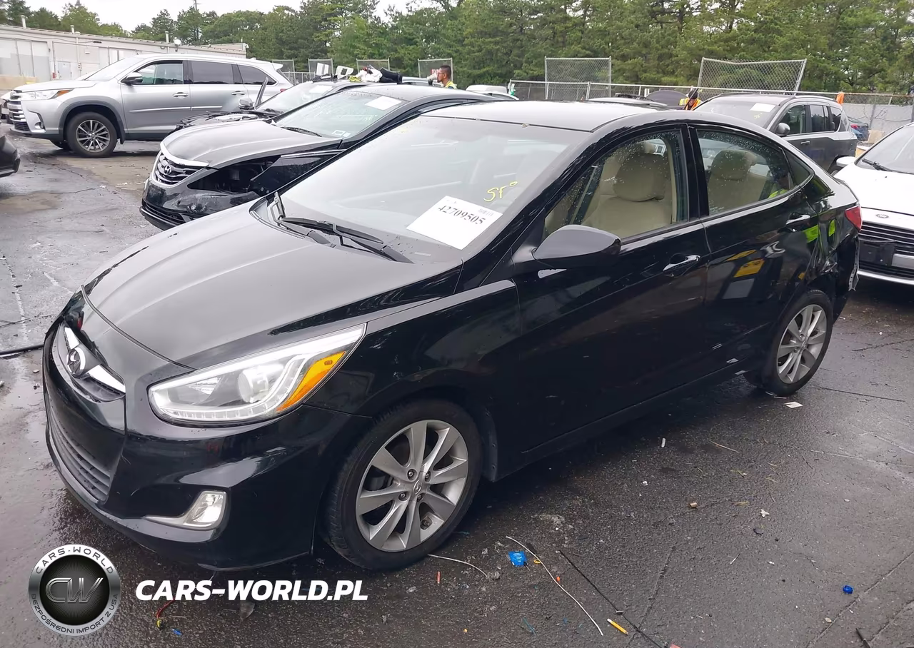 2014 Hyundai Accent Gls VIN:KMHCU4AE7EU775779 - 2