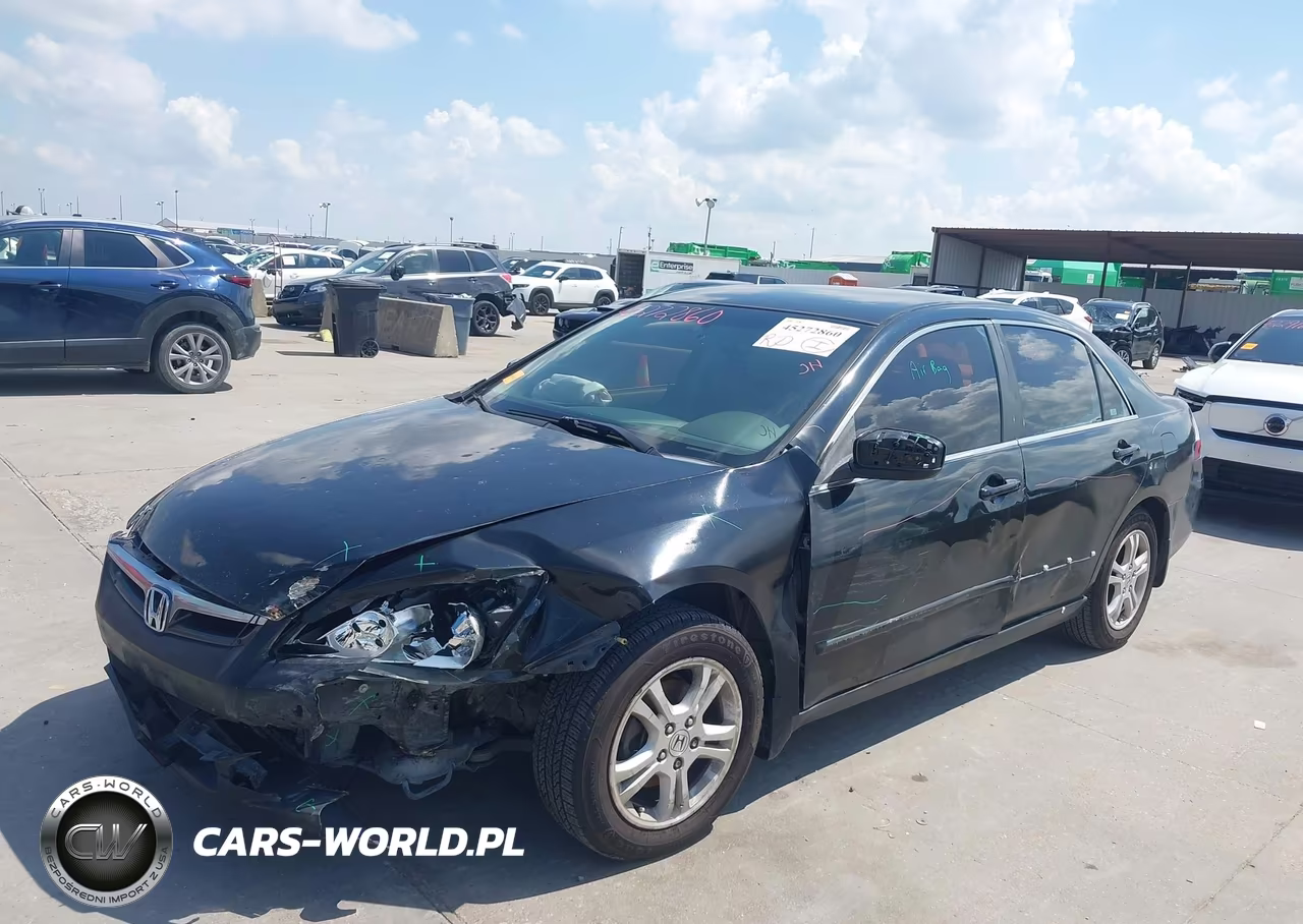 2007 Honda Accord 2.4 Se VIN:JHMCM56317C003965 - 2