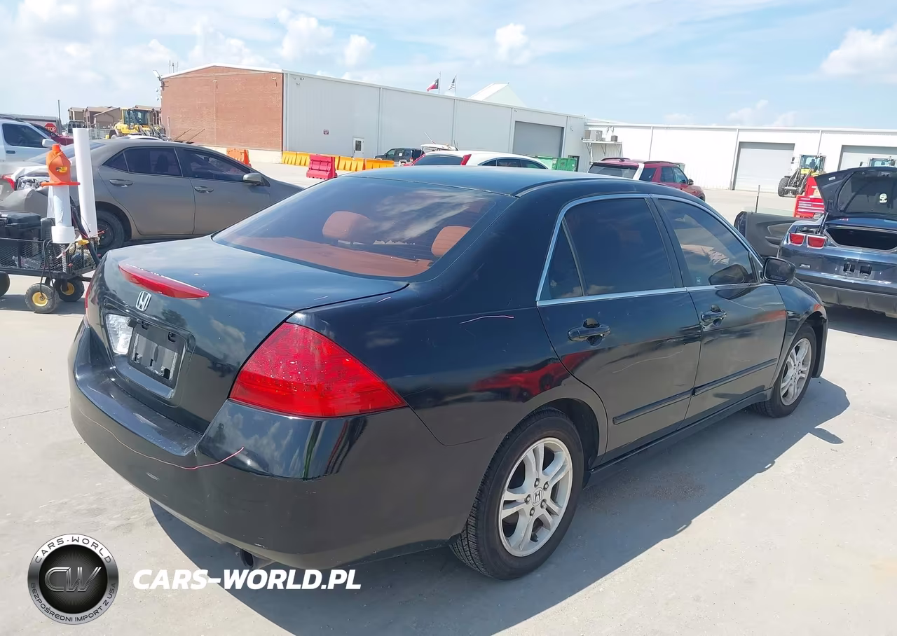 2007 Honda Accord 2.4 Se VIN:JHMCM56317C003965 - 4