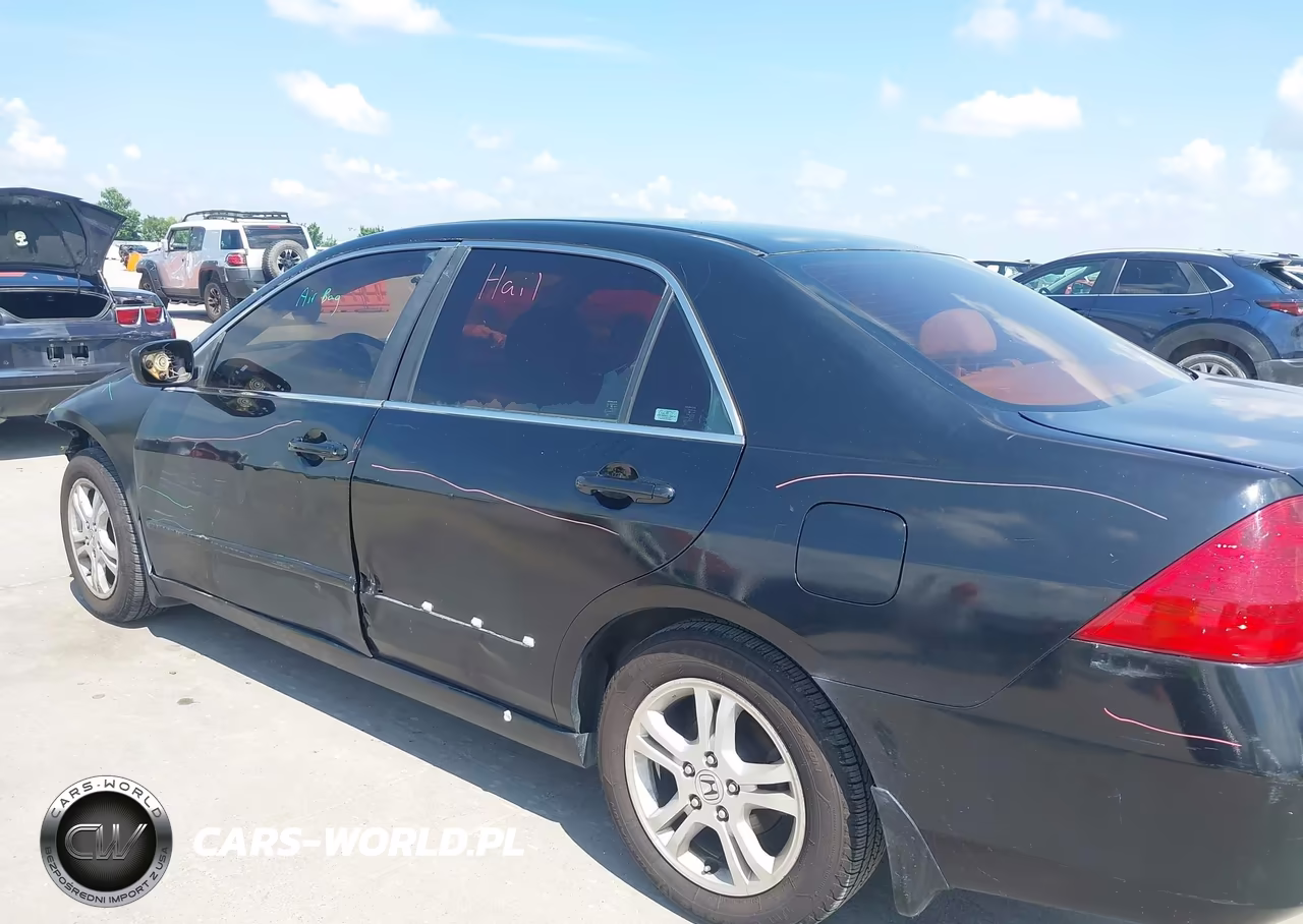 2007 Honda Accord 2.4 Se VIN:JHMCM56317C003965 - 6