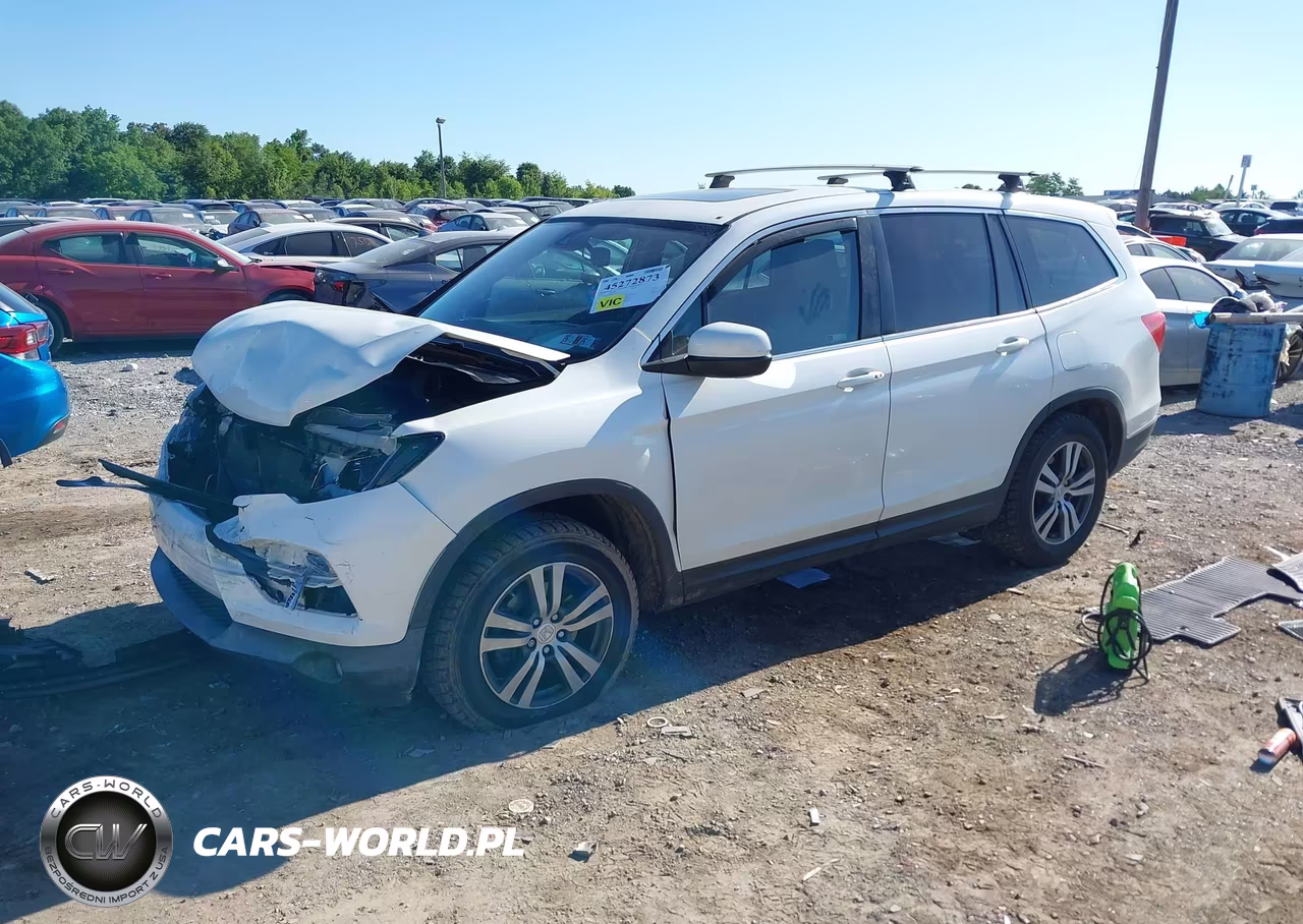 2018 Honda Pilot Ex-L VIN:5FNYF6H66JB036548 - 2