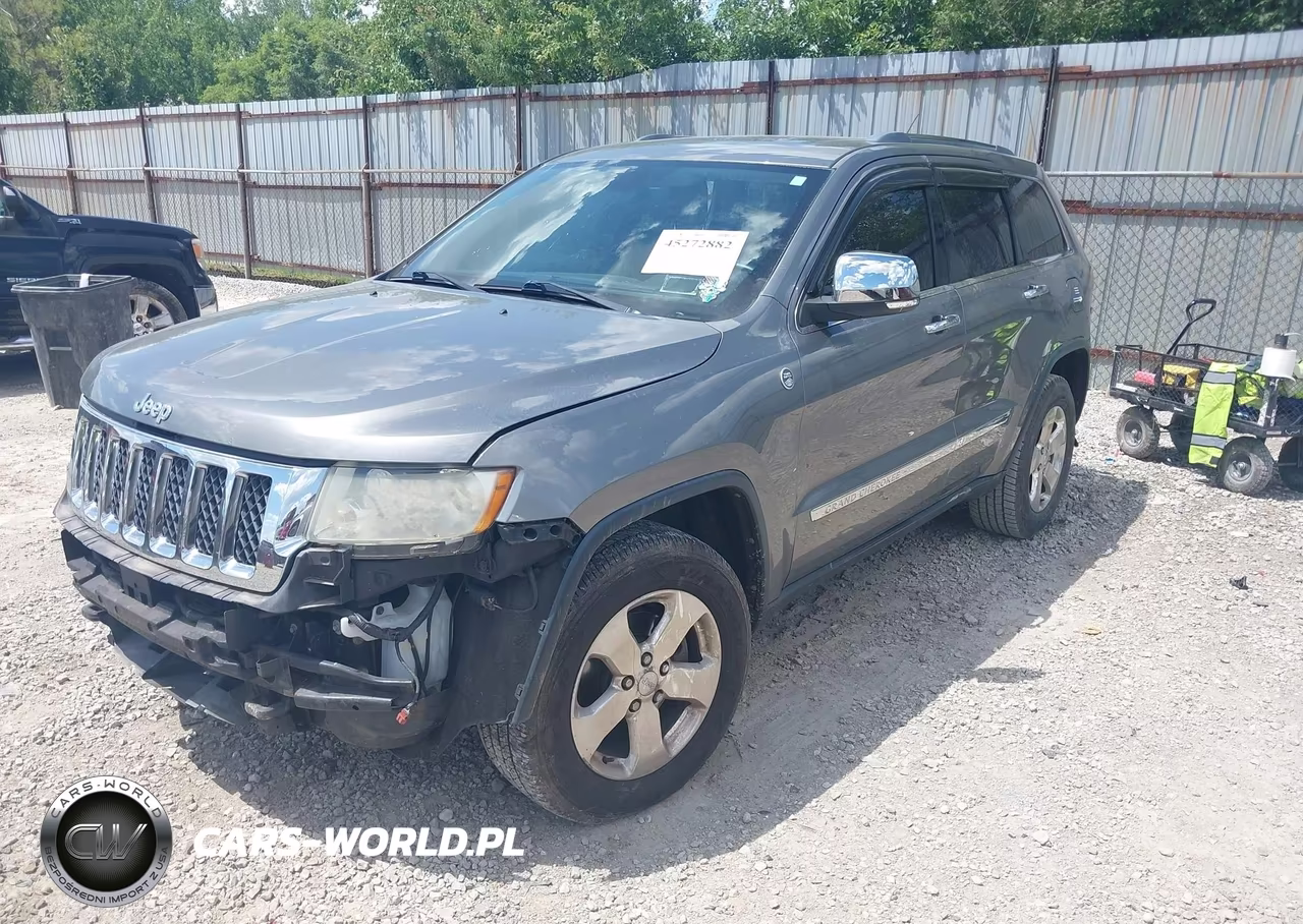 2012 Jeep Grand Cherokee Overland VIN:1C4RJFCG4CC325415 - 2