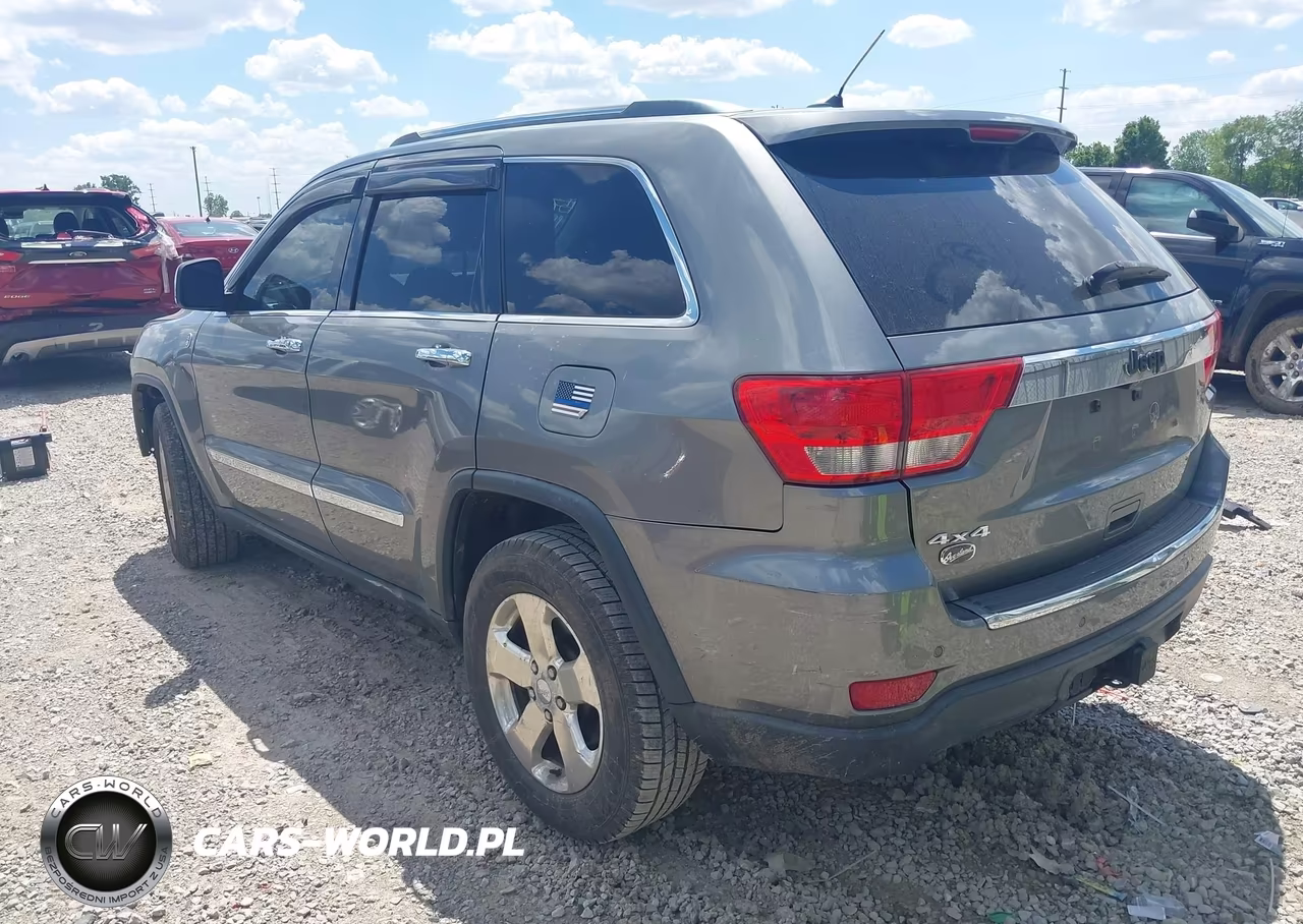 2012 Jeep Grand Cherokee Overland VIN:1C4RJFCG4CC325415 - 3