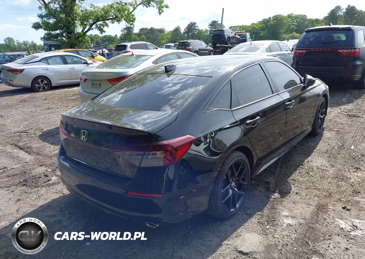 2026 Honda Civic Sport VIN:2HGFE2F50TH547314 - 4