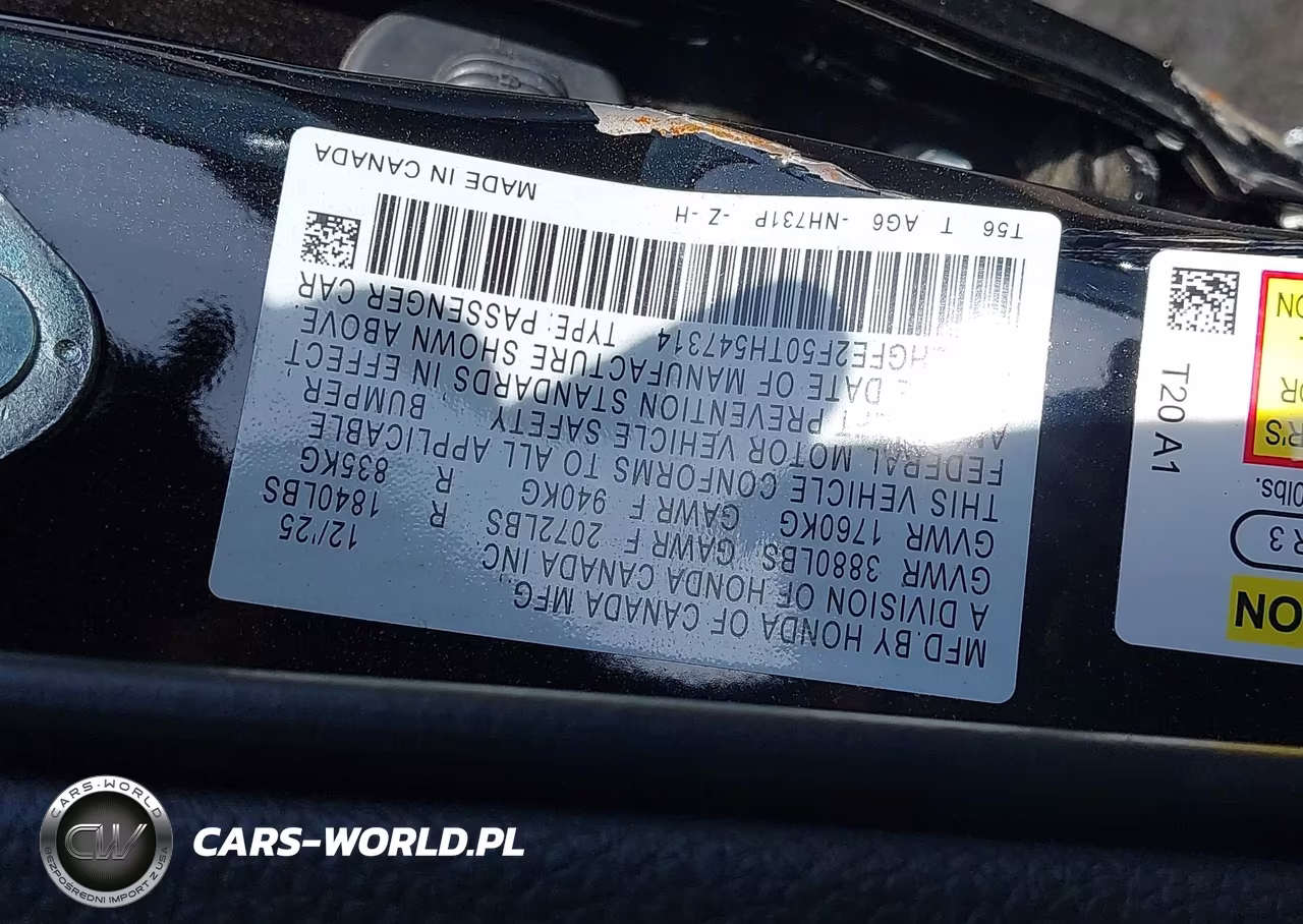 2026 Honda Civic Sport VIN:2HGFE2F50TH547314 - 9