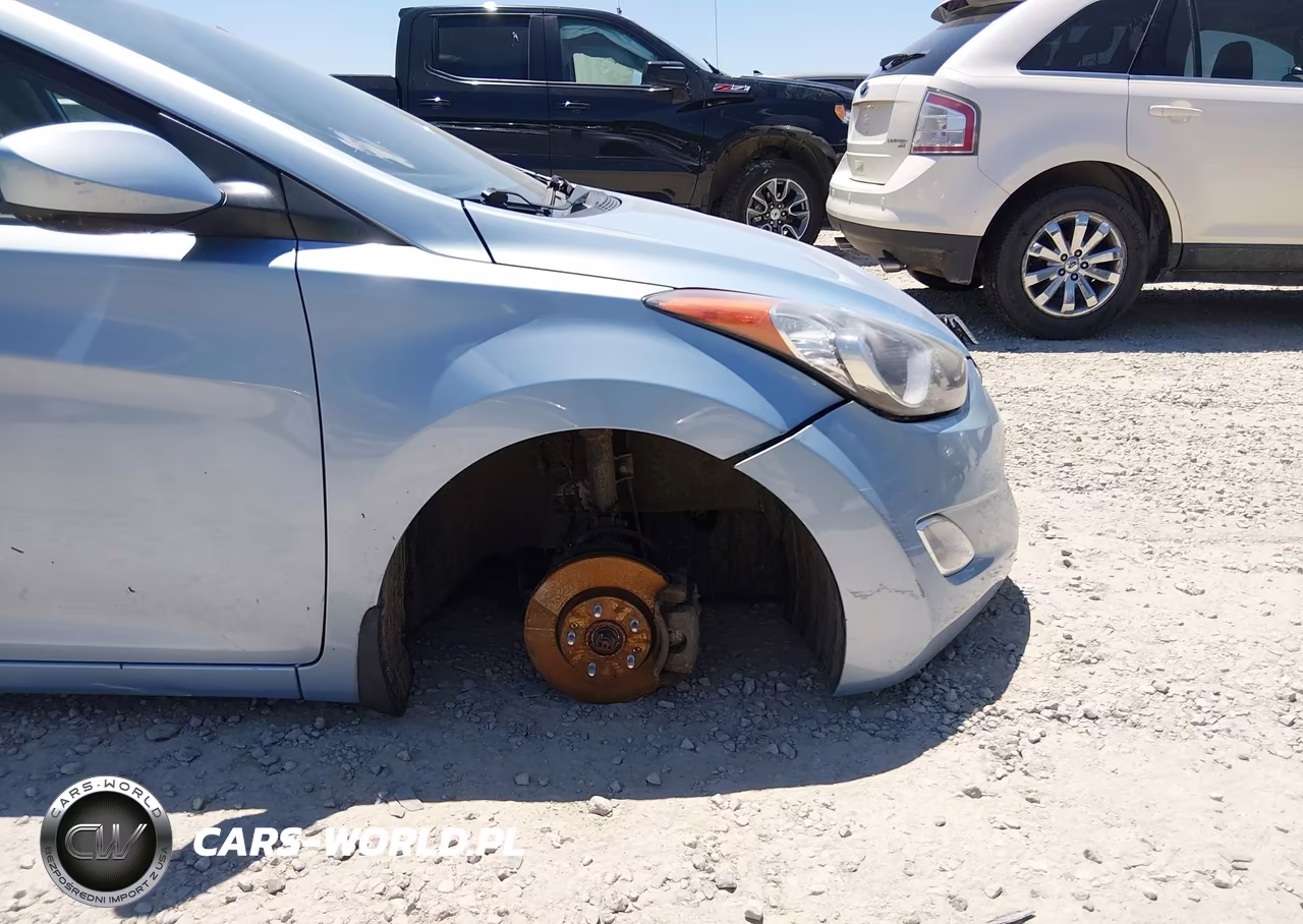 2013 Hyundai Elantra Gls VIN:KMHDH4AE6DU610636 - 14