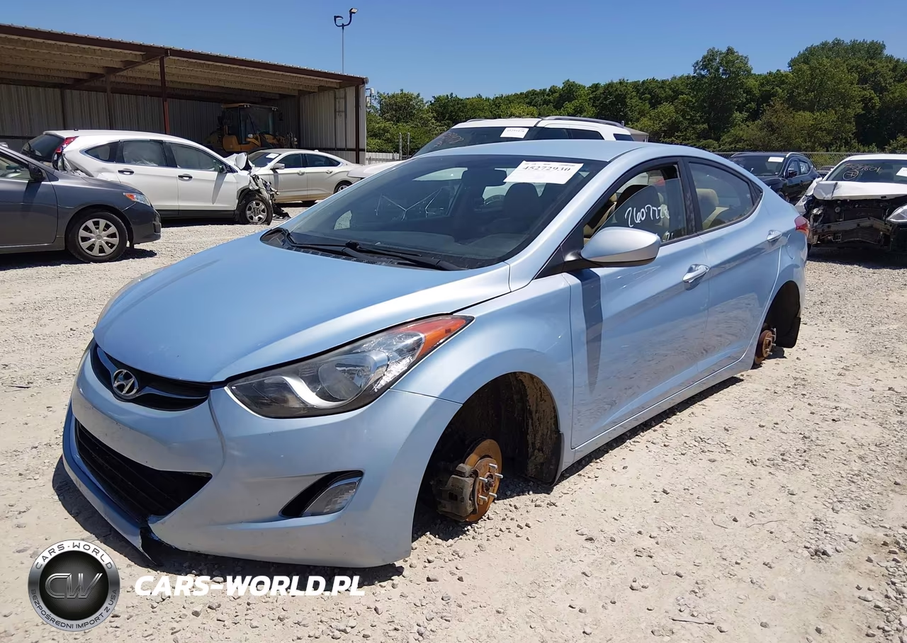 2013 Hyundai Elantra Gls VIN:KMHDH4AE6DU610636 - 2