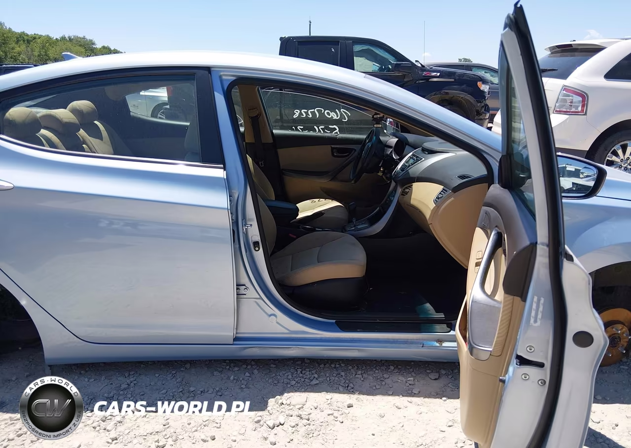 2013 Hyundai Elantra Gls VIN:KMHDH4AE6DU610636 - 5