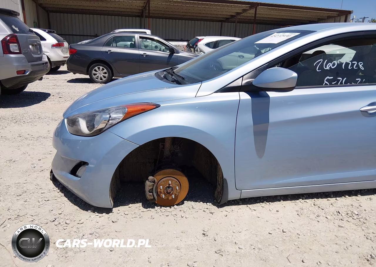 2013 Hyundai Elantra Gls VIN:KMHDH4AE6DU610636 - 6
