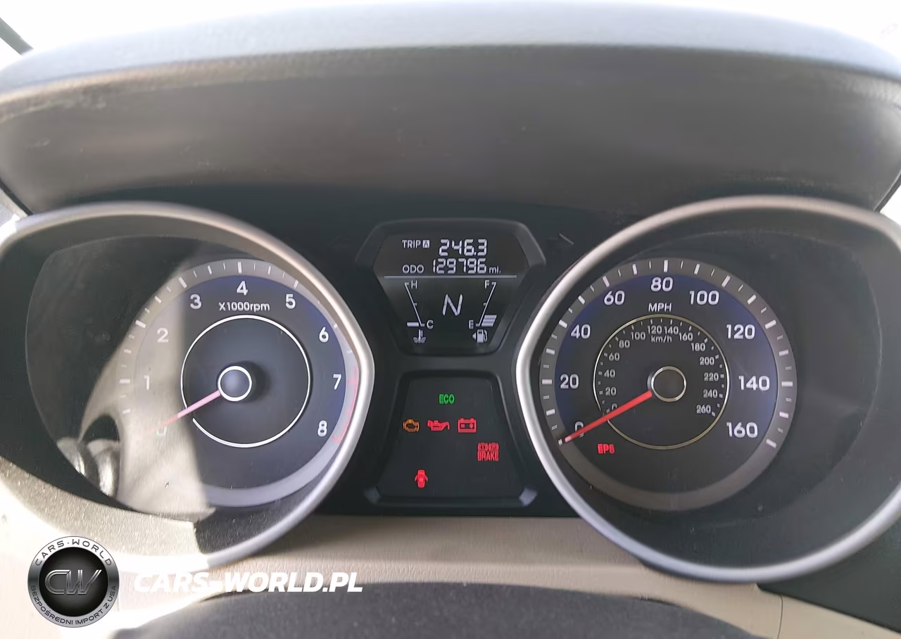 2013 Hyundai Elantra Gls VIN:KMHDH4AE6DU610636 - 7