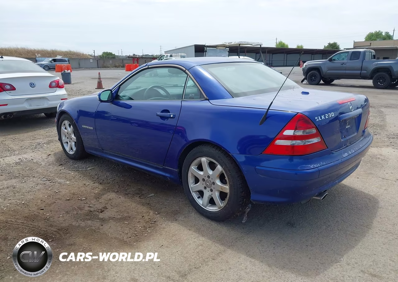 2001 Mercedes-Benz Slk 230 Kompressor VIN:WDBKK49F31F225107 - 3