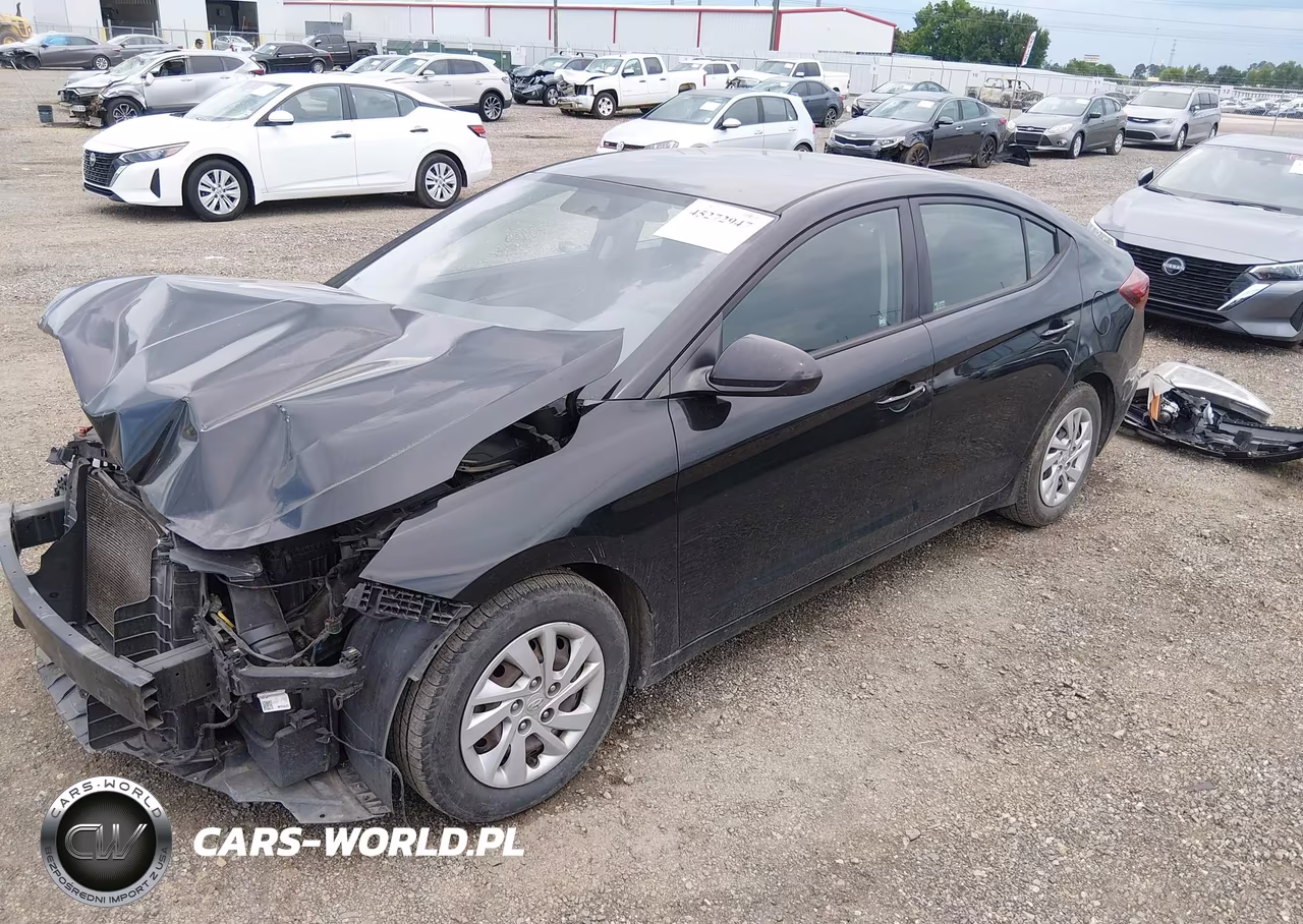 2019 Hyundai Elantra Se VIN:5NPD74LF5KH484452 - 2