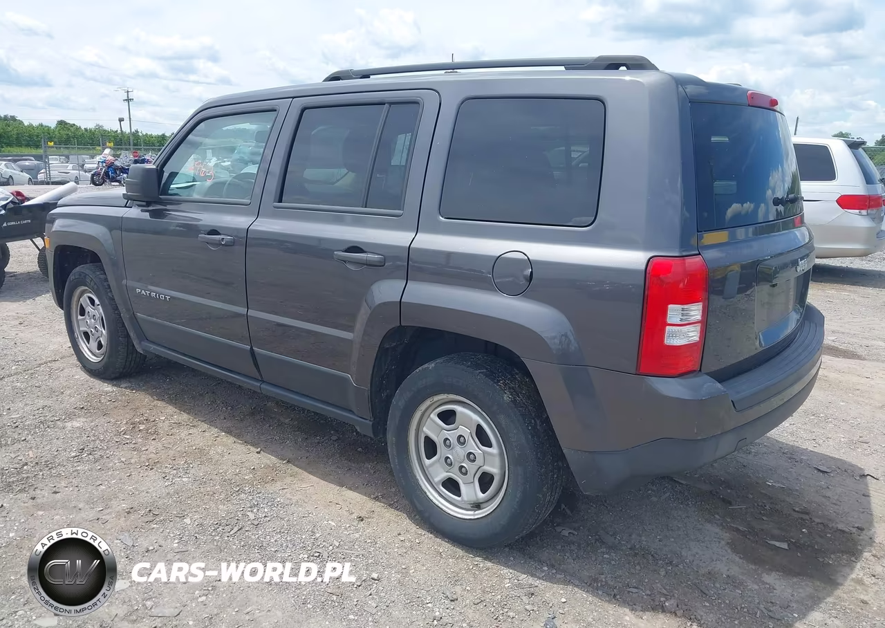 2017 Jeep Patriot Sport Fwd VIN:1C4NJPBA9HD145463 - 3