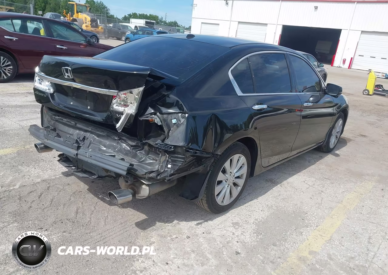2015 Honda Accord Ex-L V-6 VIN:1HGCR3F84FA019933 - 4