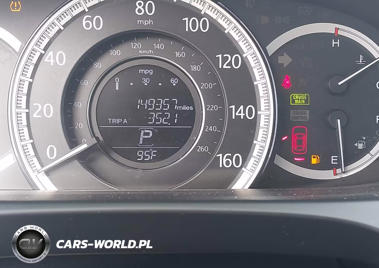 2015 Honda Accord Ex-L V-6 VIN:1HGCR3F84FA019933 - 7