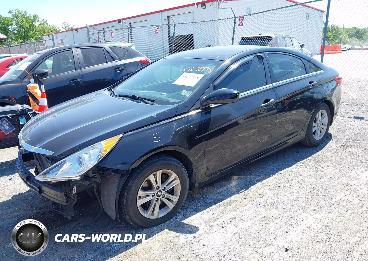 2013 Hyundai Sonata Gls VIN:5NPEB4ACXDH615941 - 2