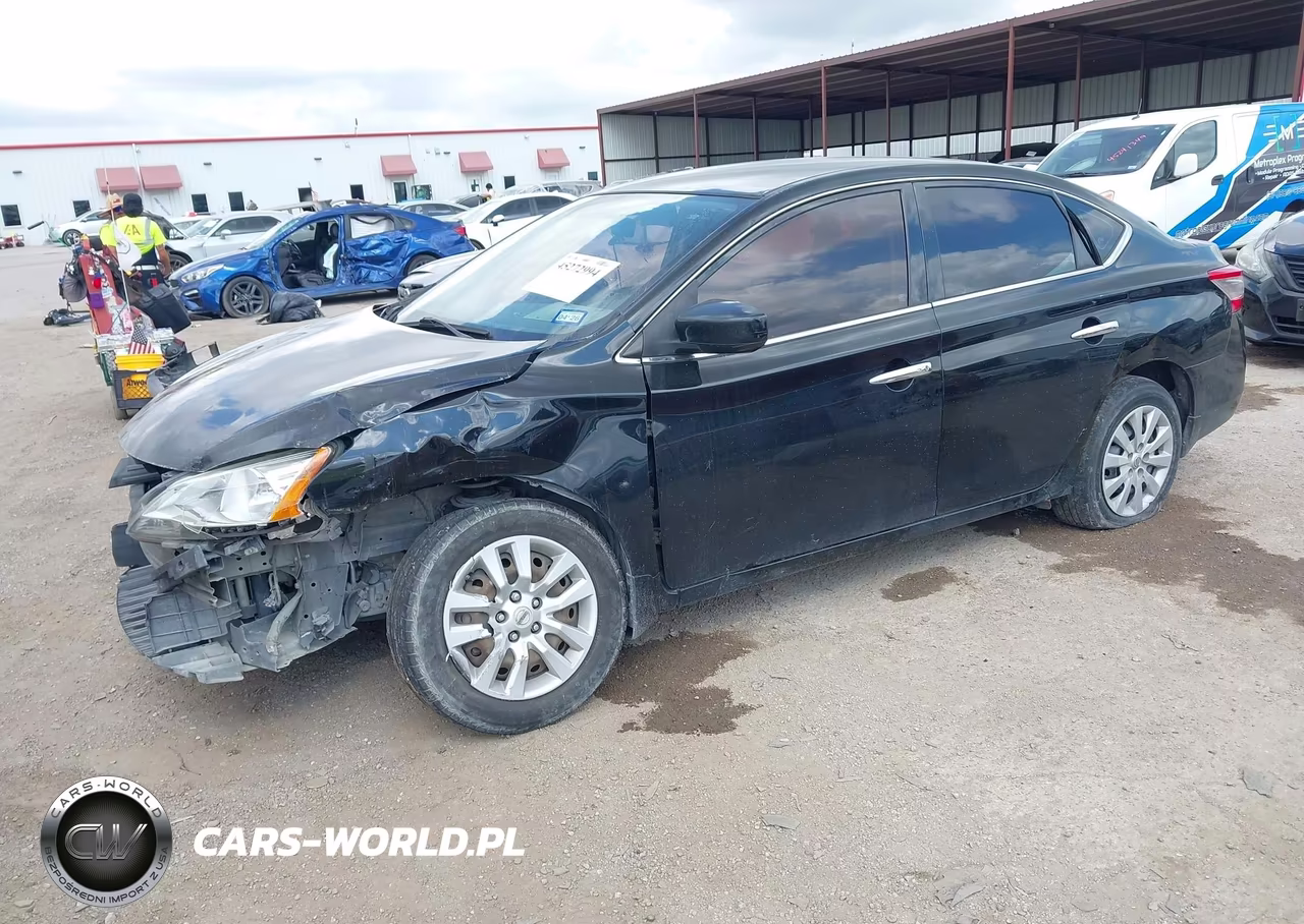 2015 Nissan Sentra Sv VIN:3N1AB7AP0FL643756 - 2