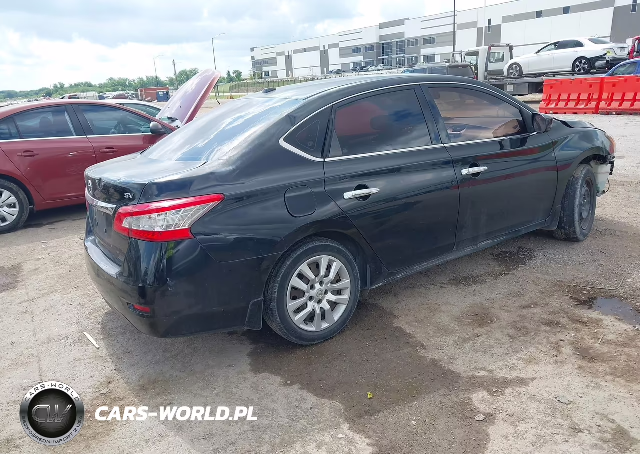 2015 Nissan Sentra Sv VIN:3N1AB7AP0FL643756 - 4