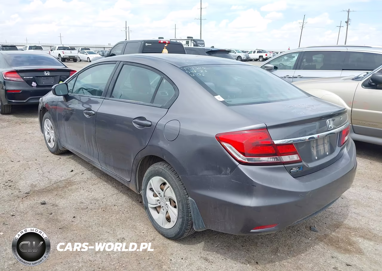 2015 Honda Civic Lx VIN:19XFB2F57FE120753 - 3