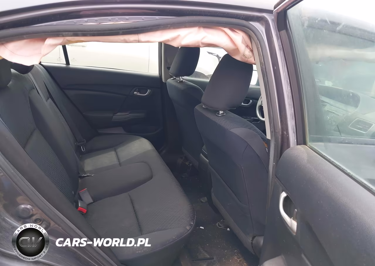 2015 Honda Civic Lx VIN:19XFB2F57FE120753 - 8
