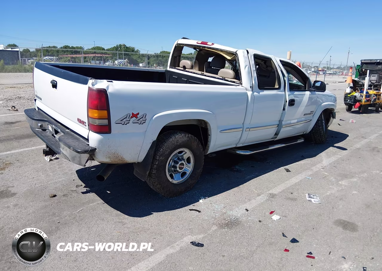 2001 GMC Sierra 2500Hd Sle VIN:1GTHK29151E317782 - 4