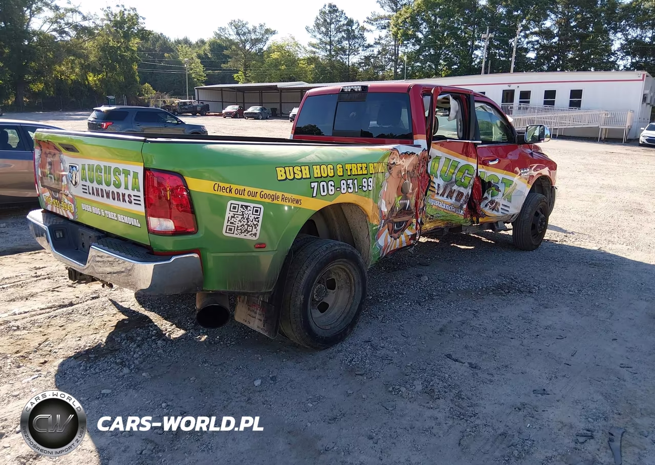 2018 Ram 3500 Lone Star 4X4 8' Box VIN:3C63RRHL7JG372462 - 4