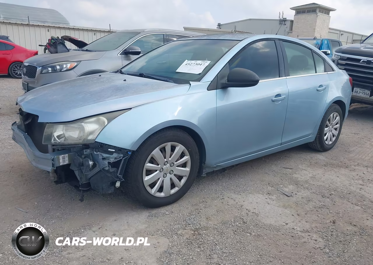 2011 Chevrolet Cruze Ls VIN:1G1PC5SH2B7187962 - 2