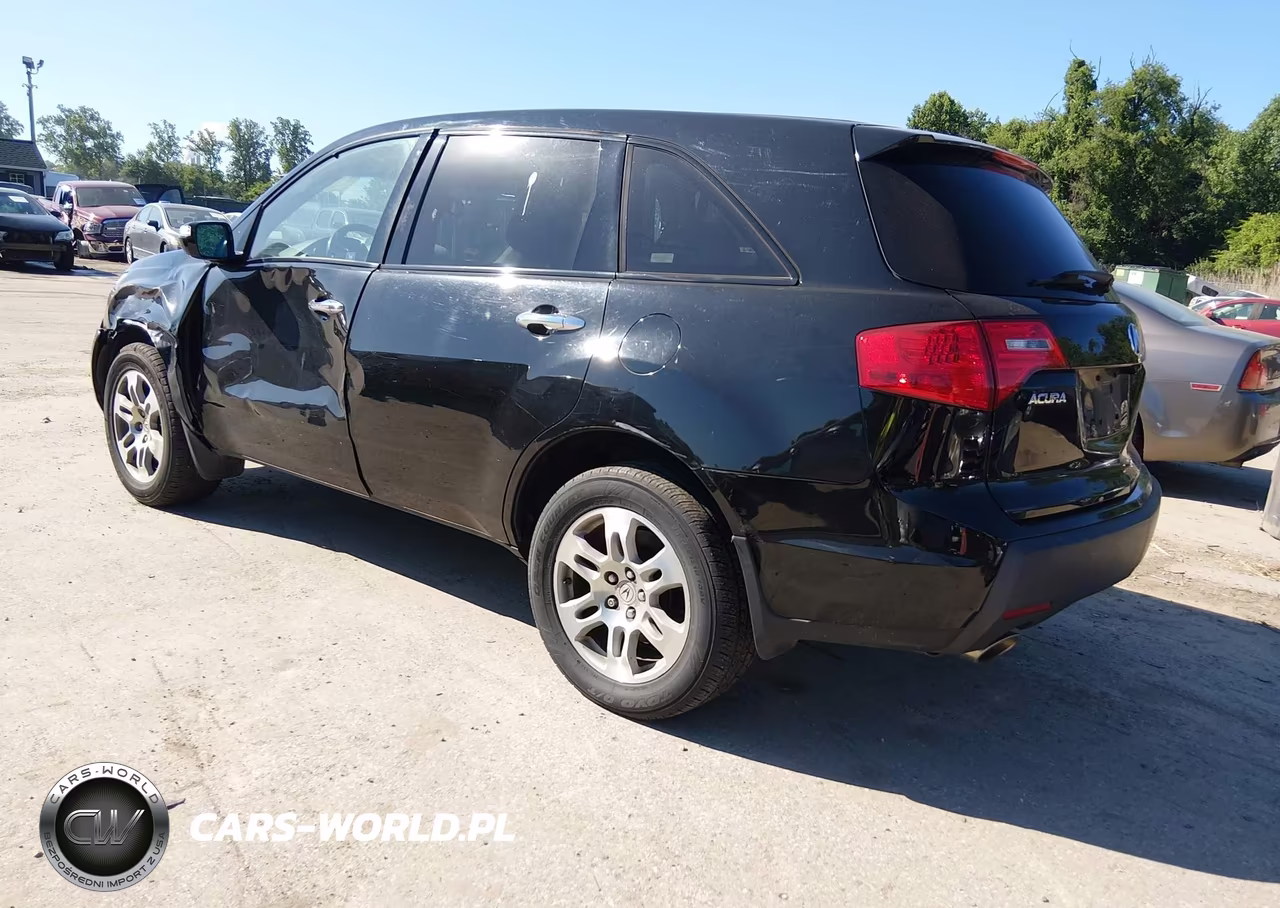 2009 Acura Mdx Technology Package VIN:2HNYD28489H502073 - 3
